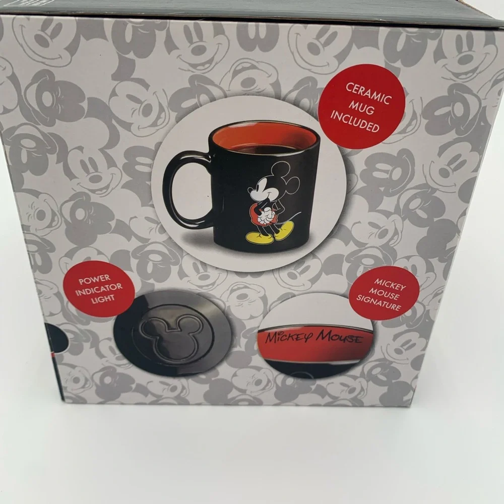 Disney Mickey Mouse Mug Warmer And Mug Set